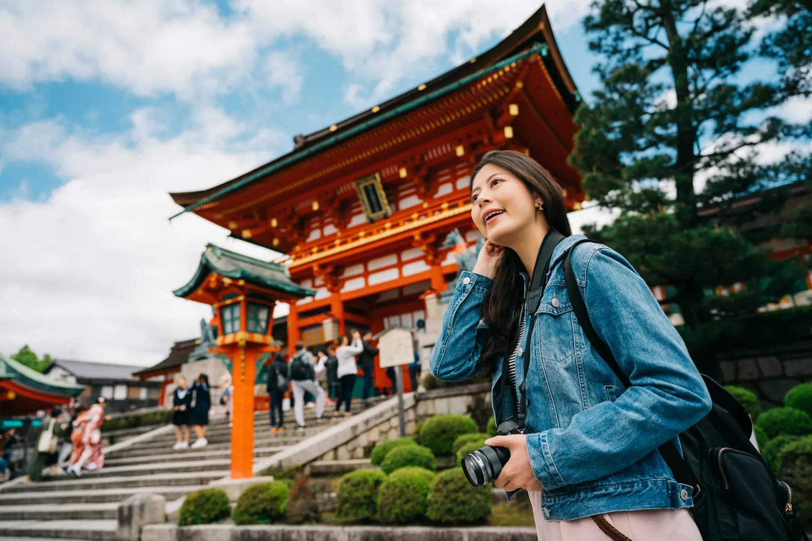 伏见稻荷大社、岚山、清水寺 寺社巡礼巴士之旅(大阪出发)